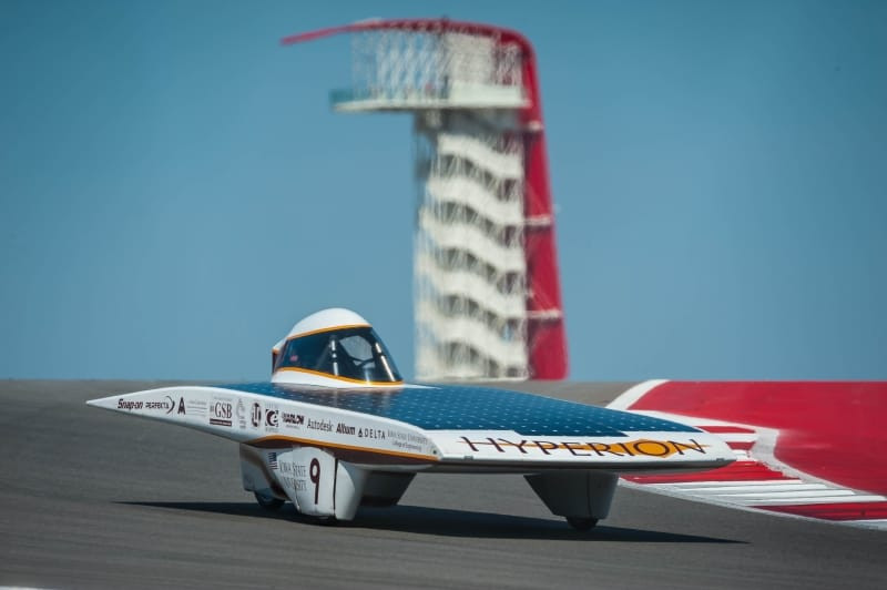 P11 on the track at FSGP 2014